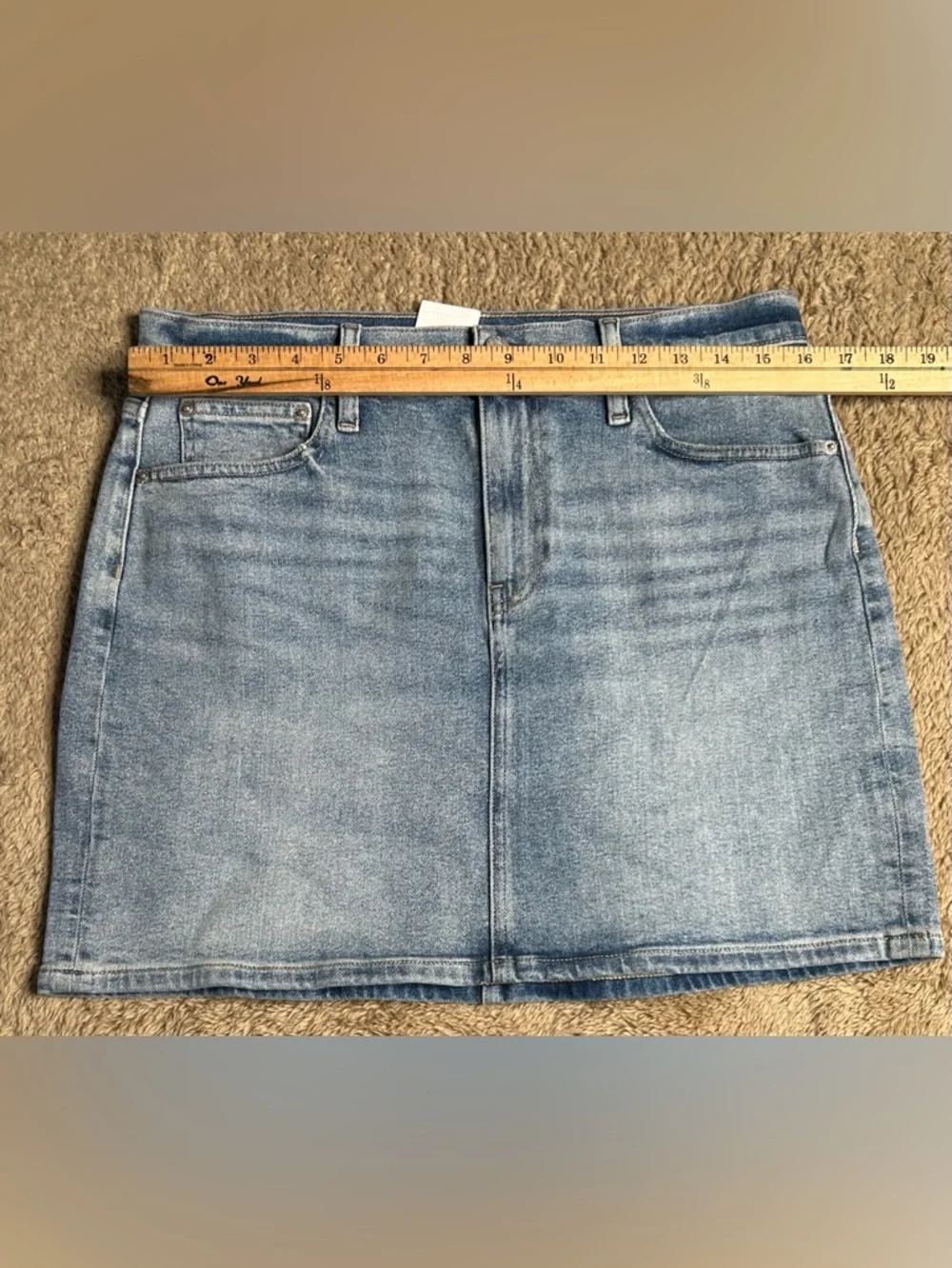 J. Crew Light Blue Denim Mini Skirt - Picture 5 of 5